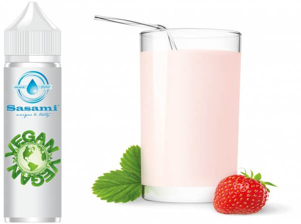 Milchshake Erdbeere Aroma (Vegan) - Sasami (DE) Konzentrat - 10ml